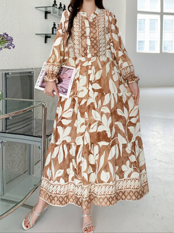 ELENA – MAXI BOHEMIAN BLOOM DRESS