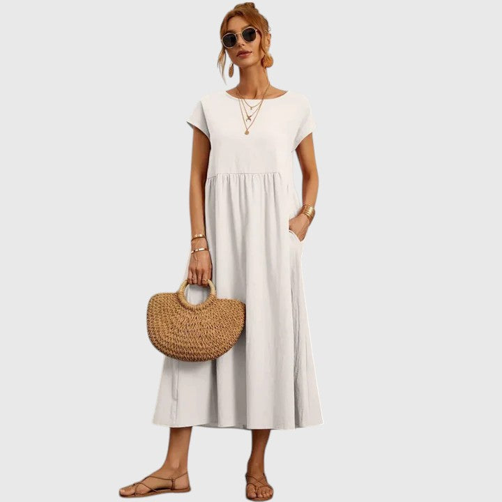 HARPER – MIDI EASY FLOW DRESS