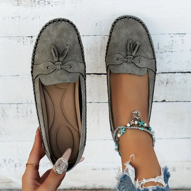 Felisa | Elegant Casual Shoes with Tassels