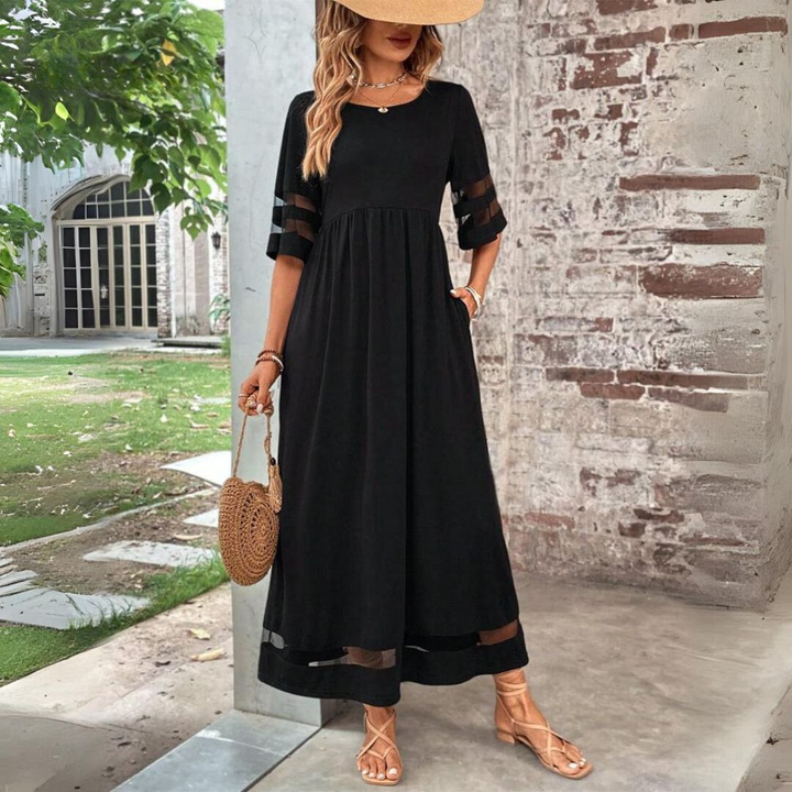 Esme - Chic Dress with Flattering Belly Coverage