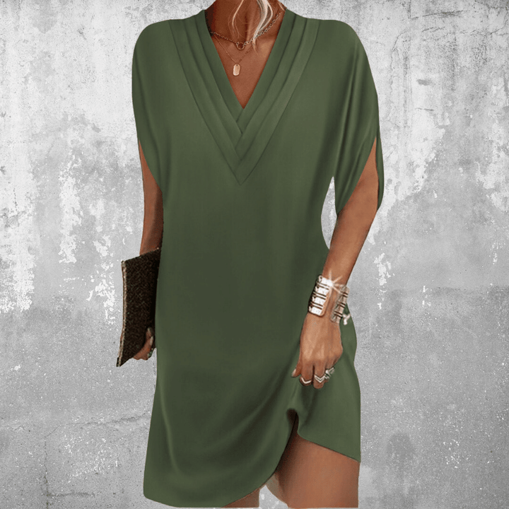 Fallon – Elegant Dress with Tummy Coverage