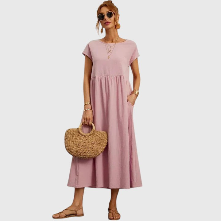HARPER – MIDI EASY FLOW DRESS