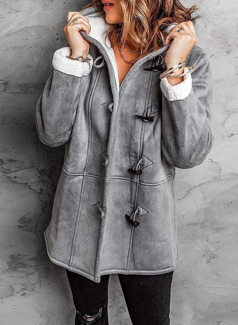 Emily - Elegant Fur-Lined Overcoat