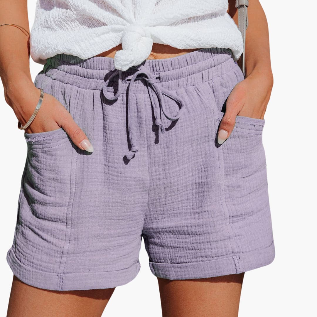 Emma | Elegant Shorts with Drawstring