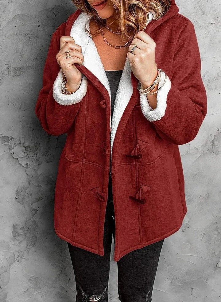 Emily - Elegant Fur-Lined Overcoat