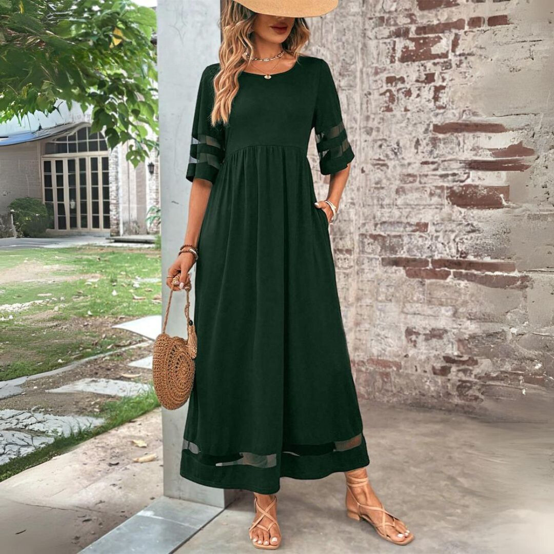 Esme - Chic Dress with Flattering Belly Coverage