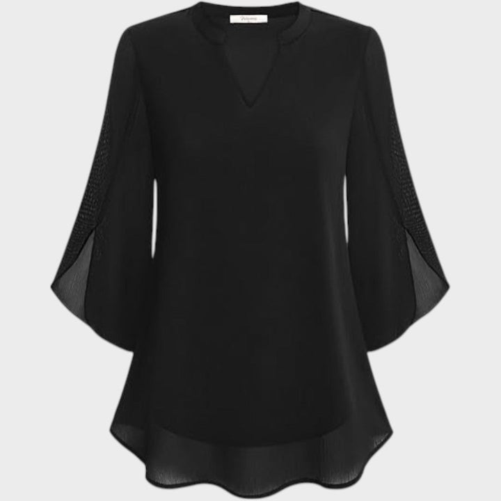 CLAUDIA – ELEGANT FLOWY BLOUSE