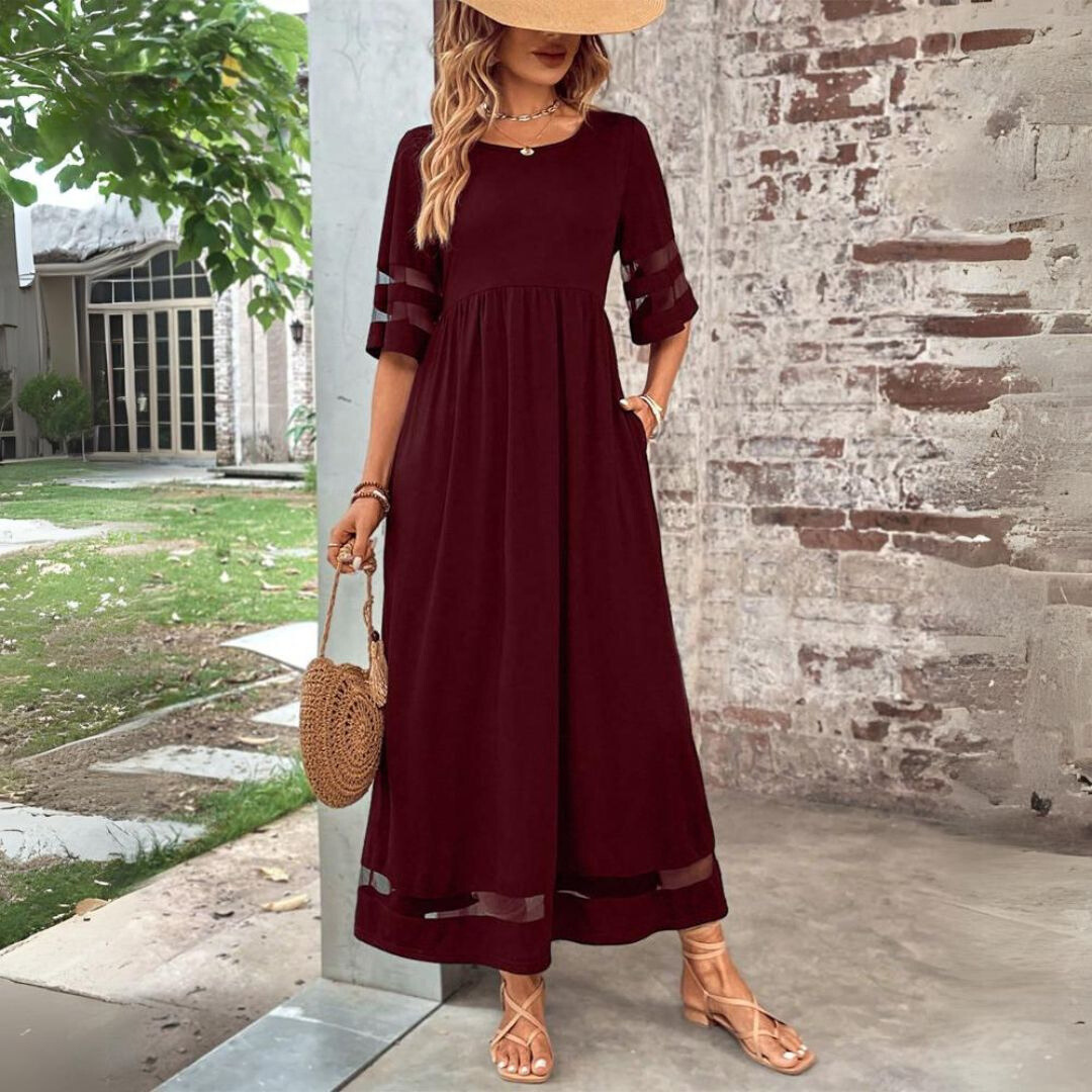 Esme - Chic Dress with Flattering Belly Coverage