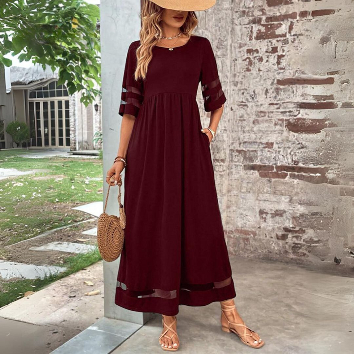 Esme - Chic Dress with Flattering Belly Coverage