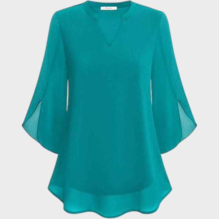 CLAUDIA – ELEGANT FLOWY BLOUSE