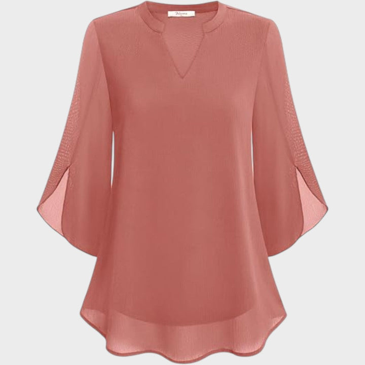 CLAUDIA – ELEGANT FLOWY BLOUSE