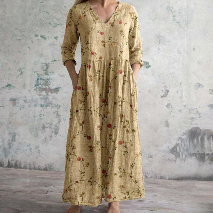 Ella – Elegant Floral Dress Made from Premium Quality