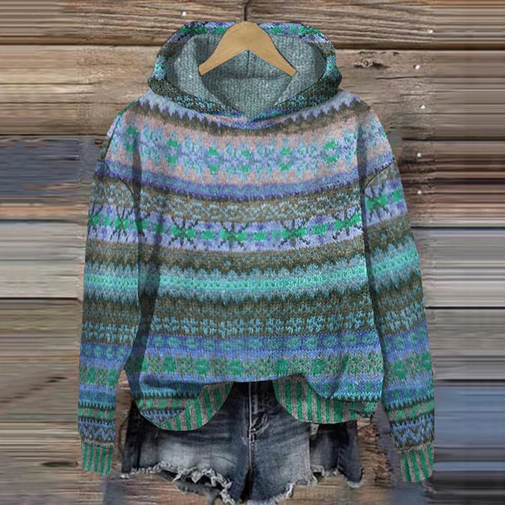 Karine™ Retro Ethnic Hoodie