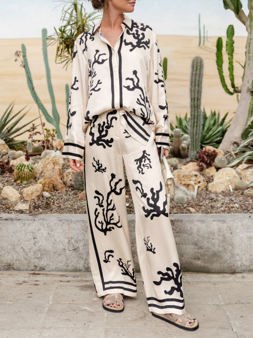 Emma | Elegant Silk Pajama Set