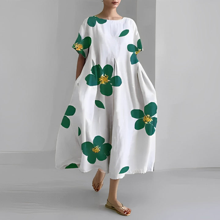 Daisy - Retro Big Swing Wide Maxi Dress