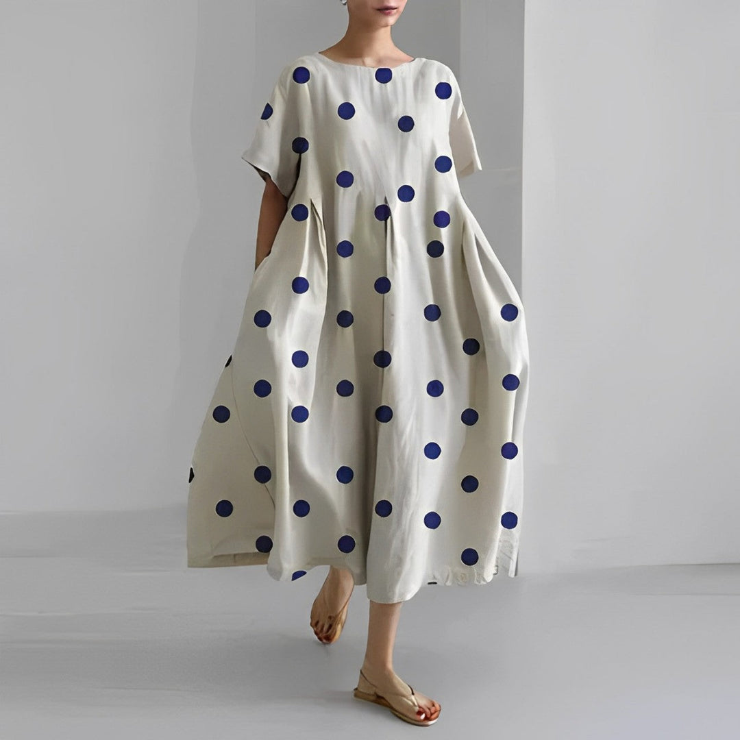 Daisy - Retro Big Swing Wide Maxi Dress
