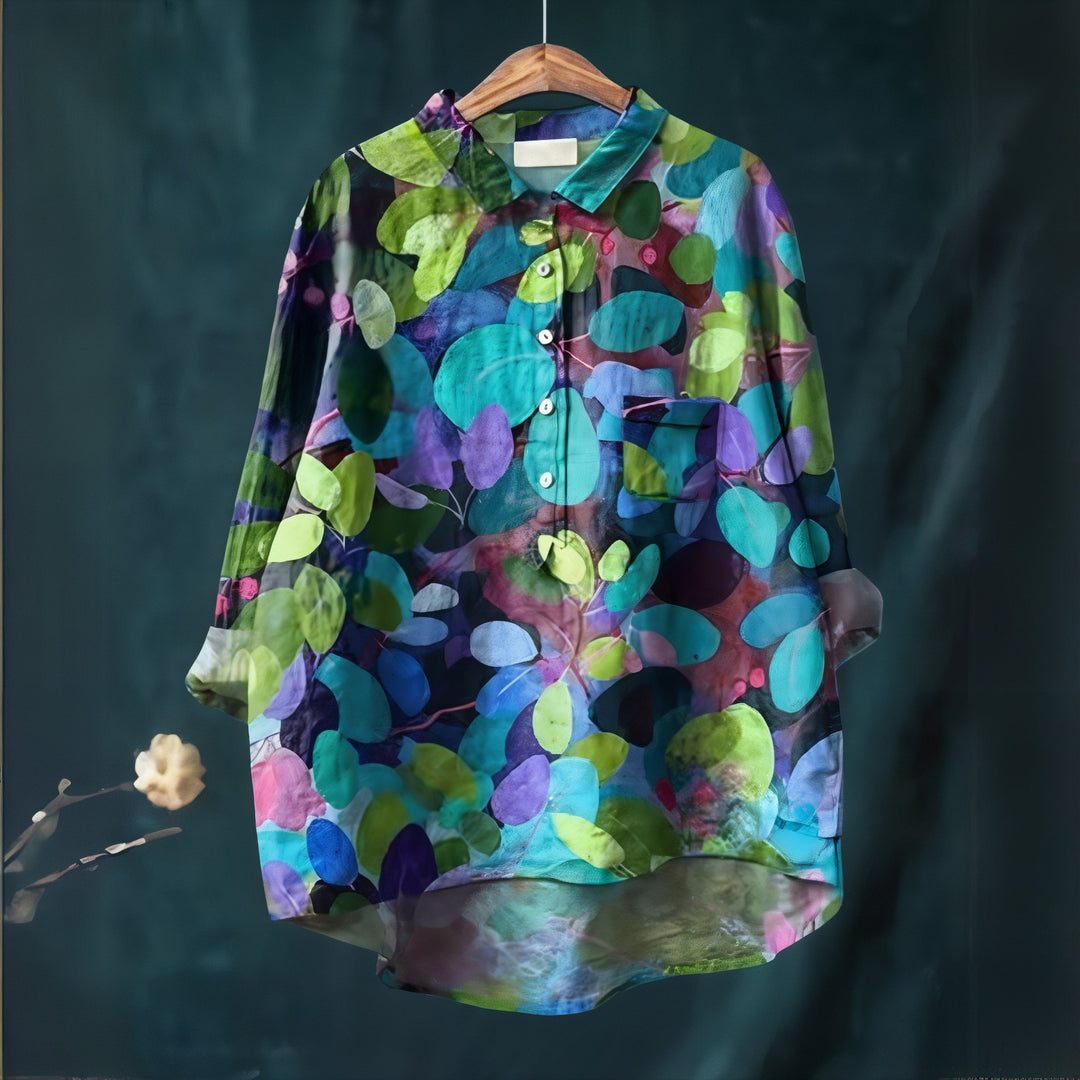 Fiona | Romantic Floral Print Blouse