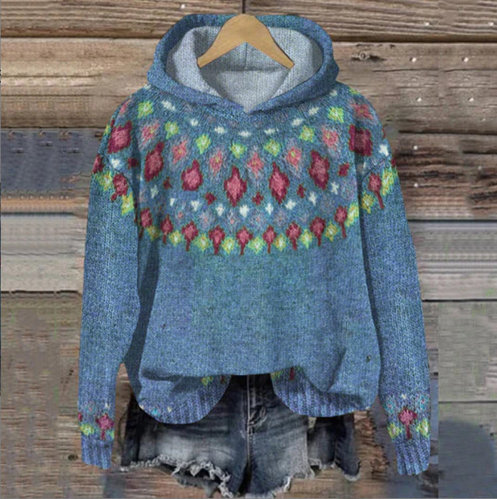 Karine™ Retro Ethnic Hoodie