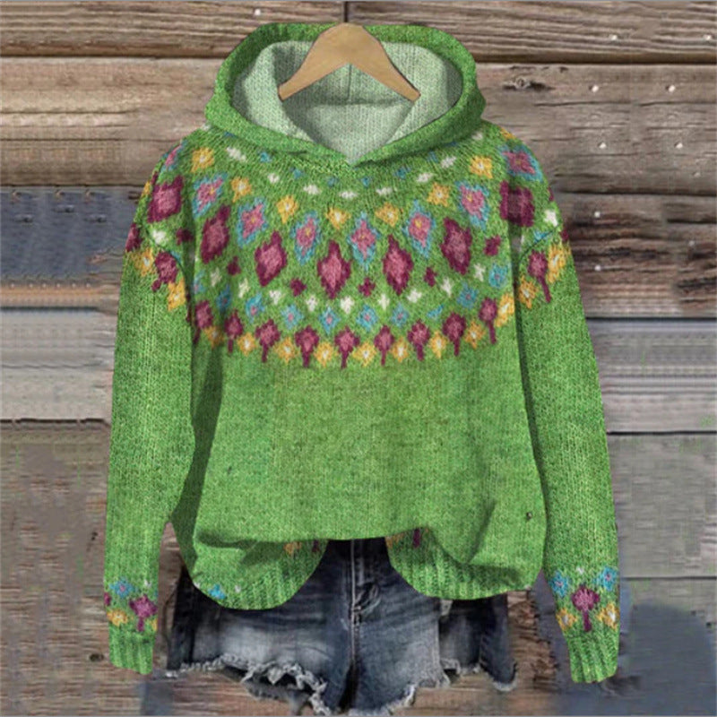 Karine™ Retro Ethnic Hoodie