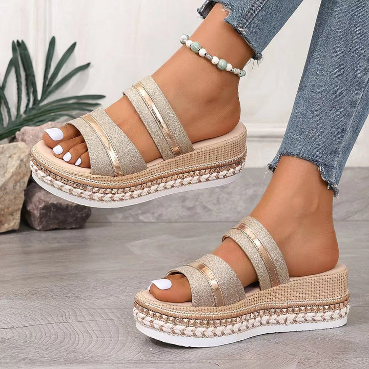 Daphne | Elegant Summer Platform Sandals