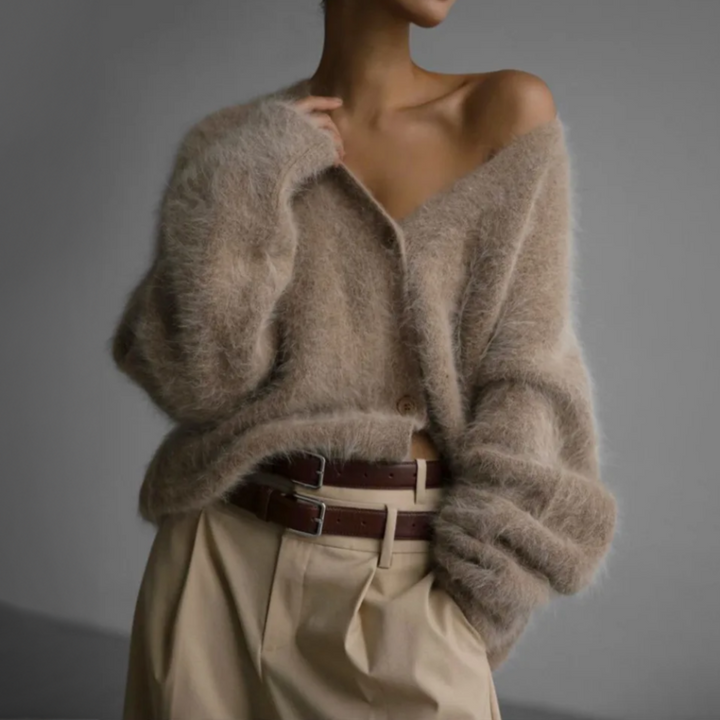 DAHLIA | Elegant oversized cardigan