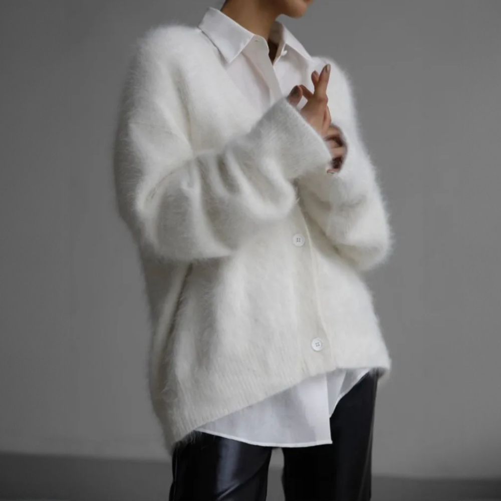 DAHLIA | Elegant oversized cardigan
