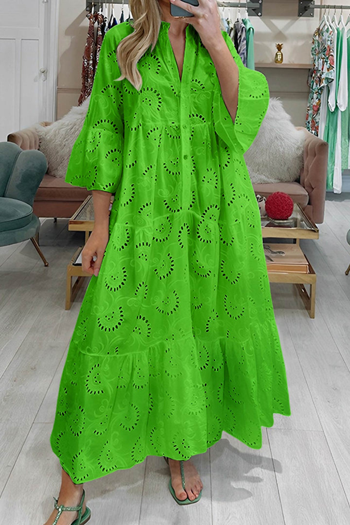 FIORELLA – MAXI LACE DRESS