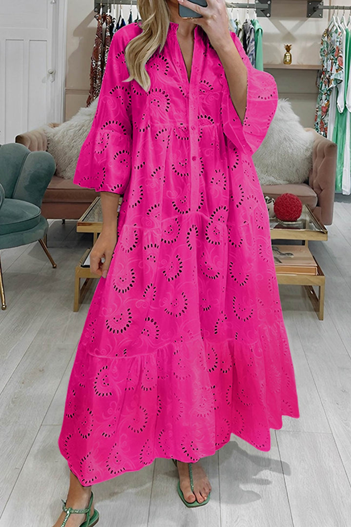 FIORELLA – MAXI LACE DRESS