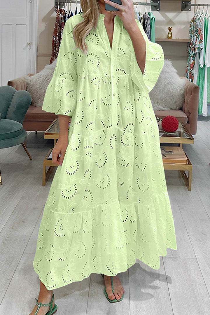 FIORELLA – MAXI LACE DRESS