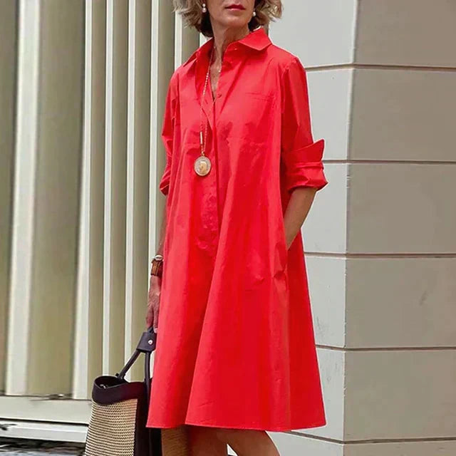 Esme | Casual Day Dress with Pockets