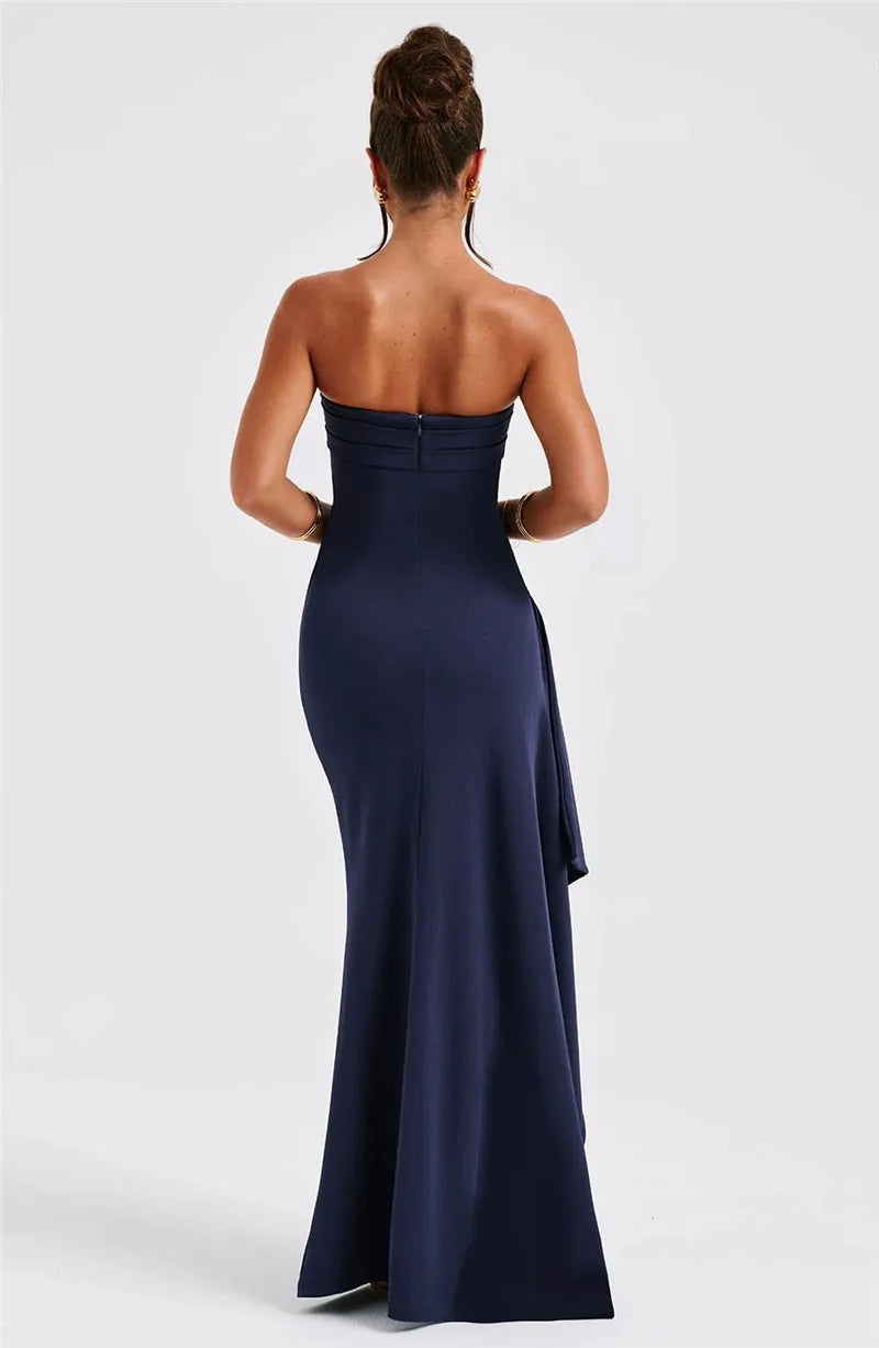 FALLON – ELEGANT MAXI DRESS WITHOUT STRAPS