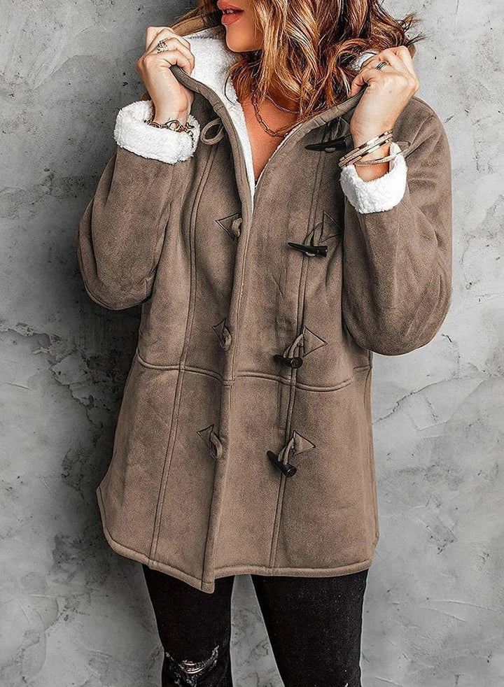 Emily - Elegant Fur-Lined Overcoat