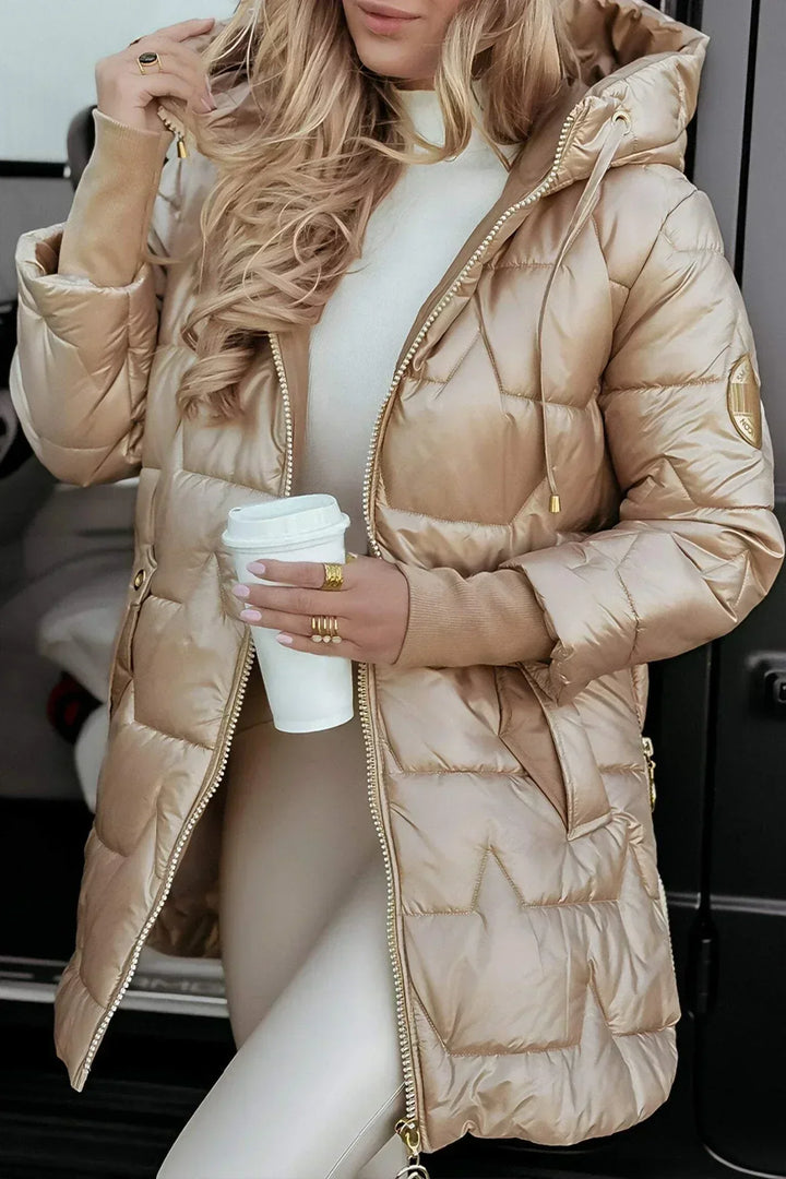 Crestina | Elegant Winter Jacket with Hood