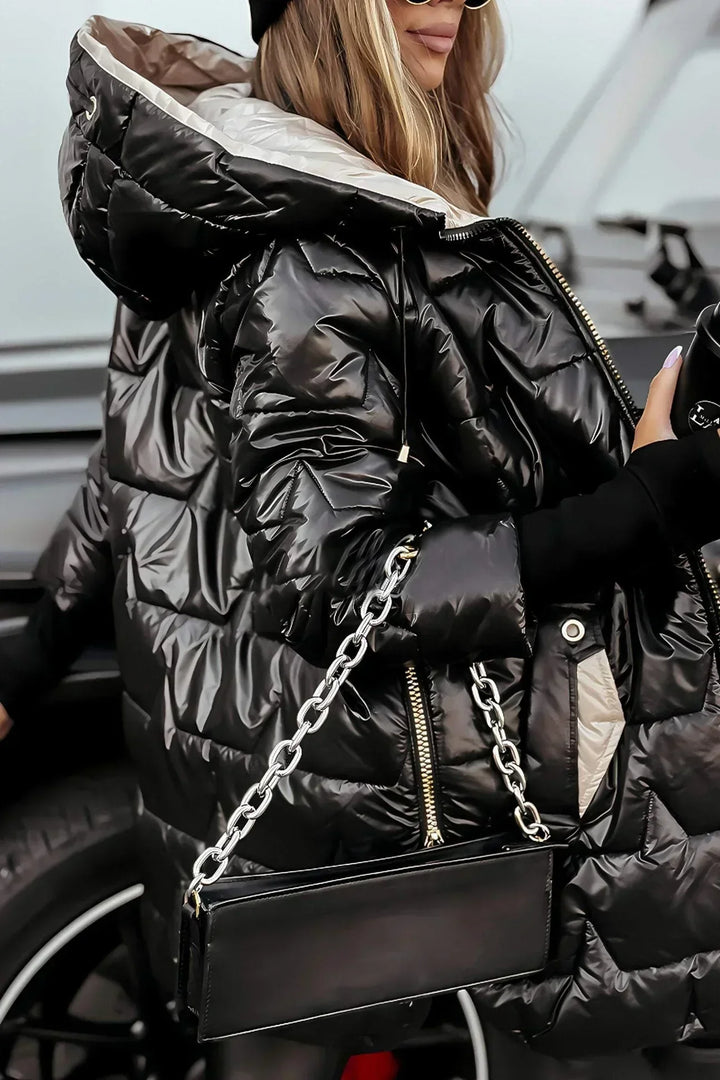 Crestina | Elegant Winter Jacket with Hood