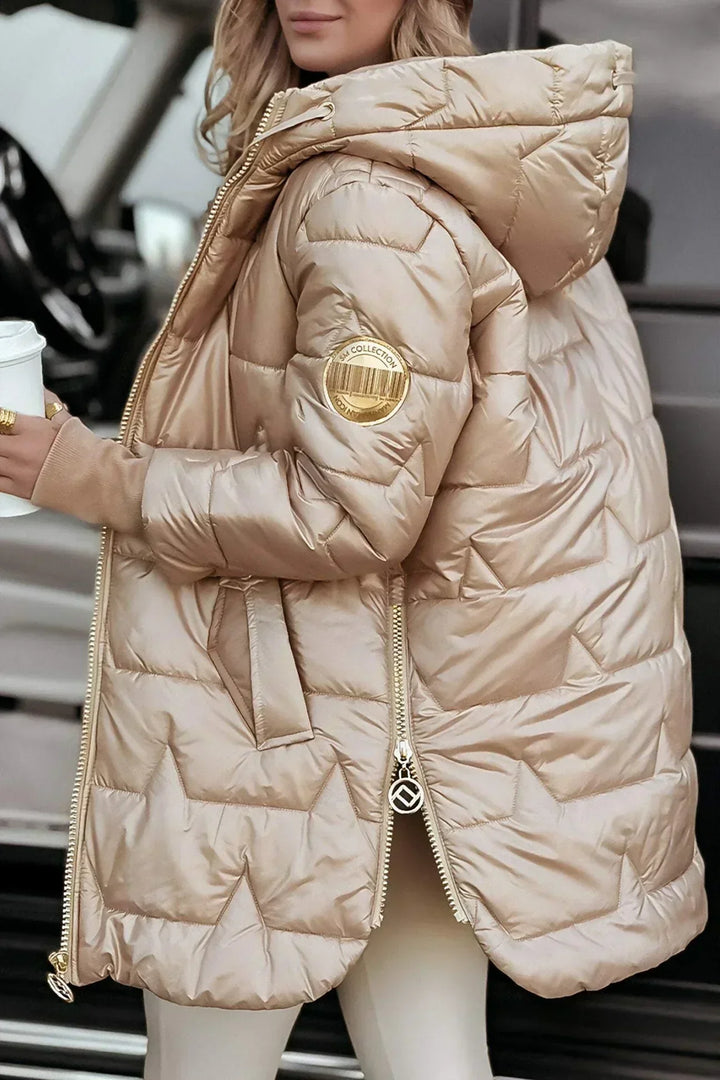 Crestina | Elegant Winter Jacket with Hood
