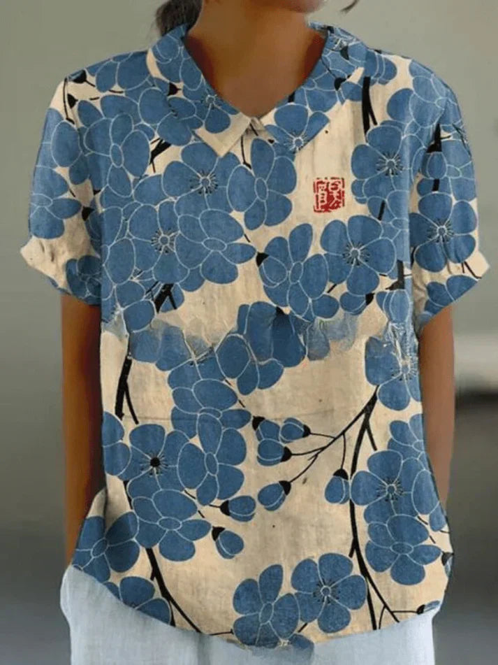 Devika | Floral Print Blouse