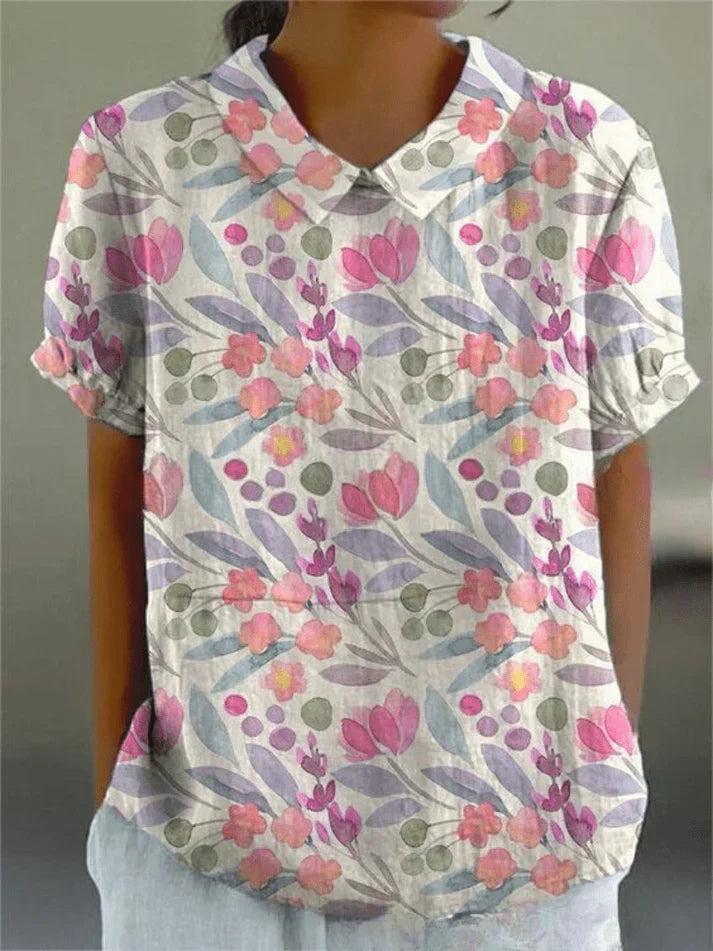Devika | Floral Print Blouse