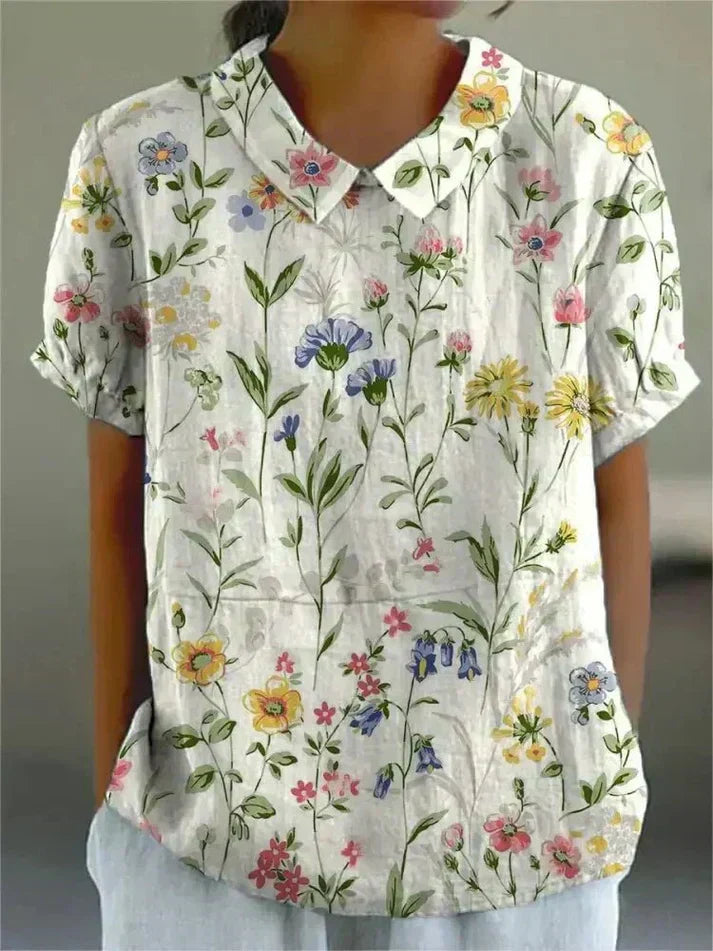 Devika | Floral Print Blouse