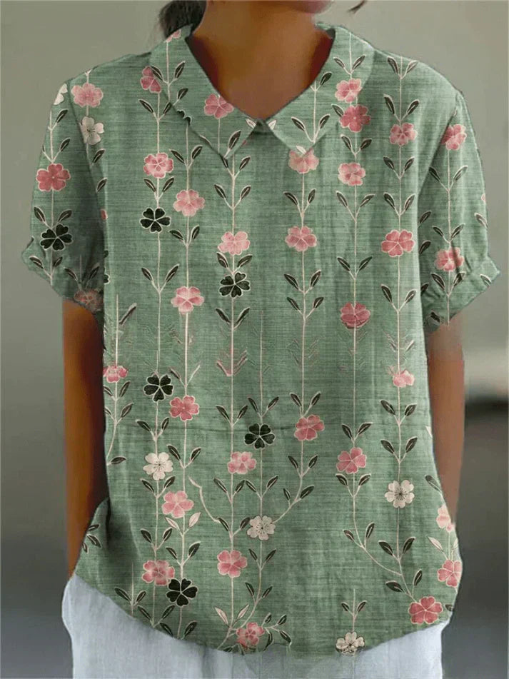 Devika | Floral Print Blouse