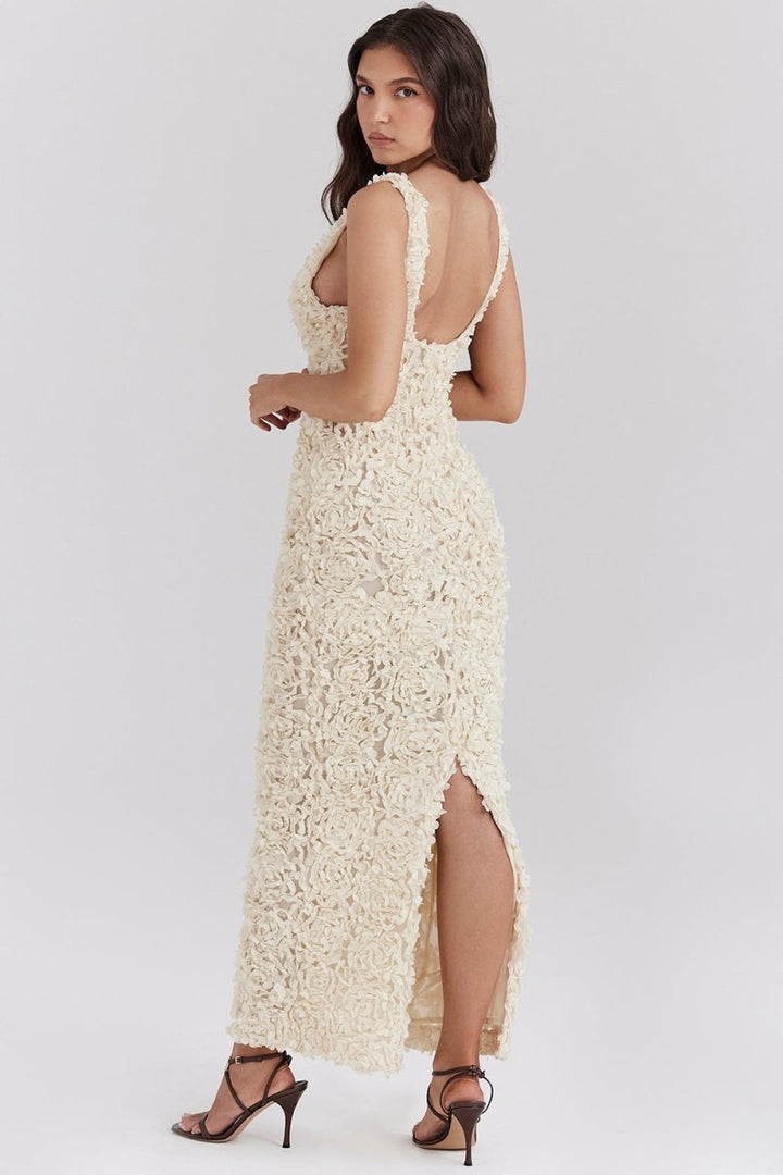 HAILEY - PETAL-INSPIRED DRESS, GRACEFUL