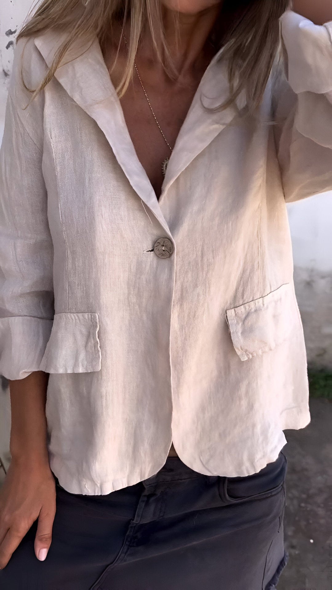 Elise | Lightweight Blazer with Retro Inspiration