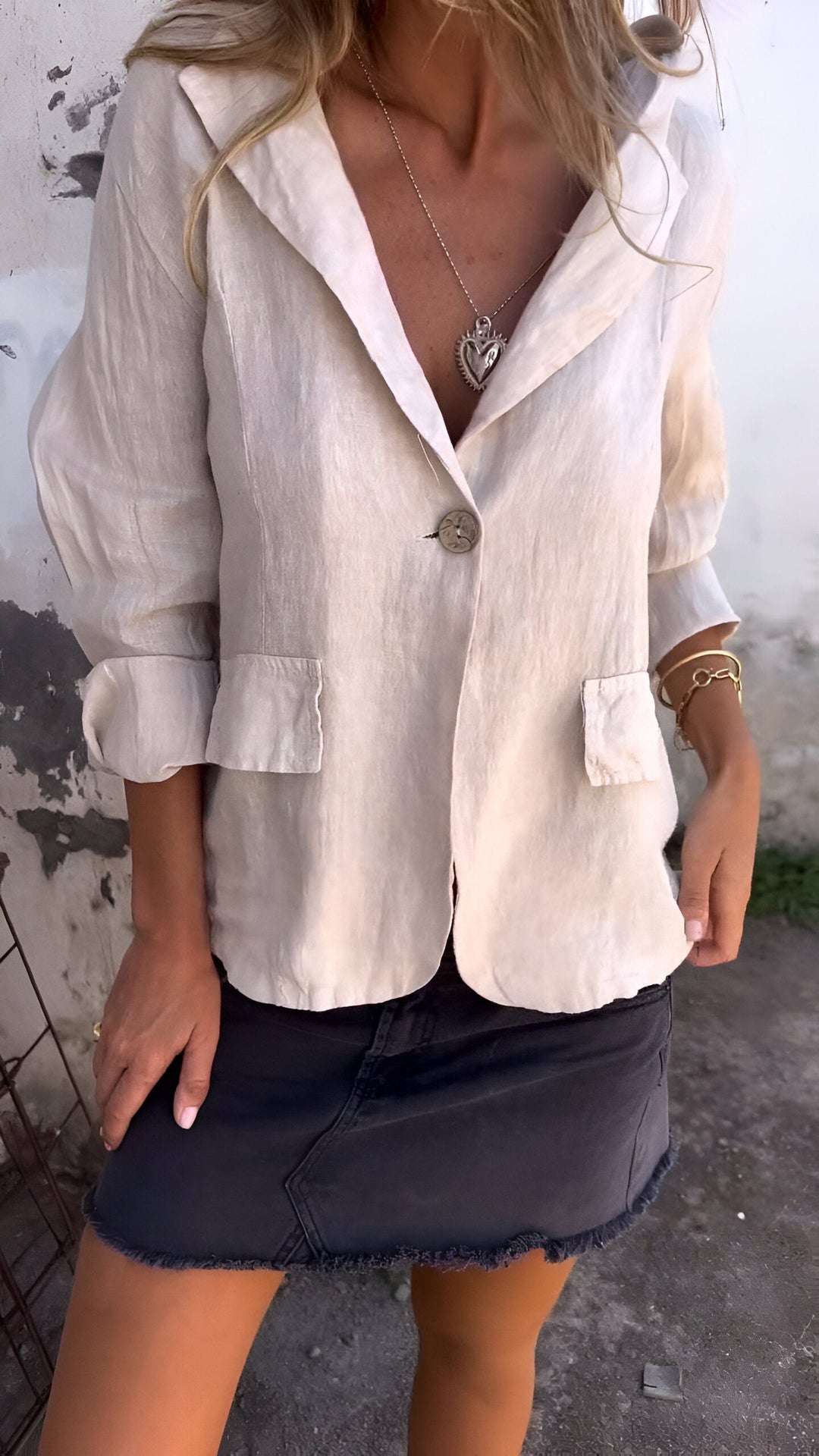 Elise | Lightweight Blazer with Retro Inspiration