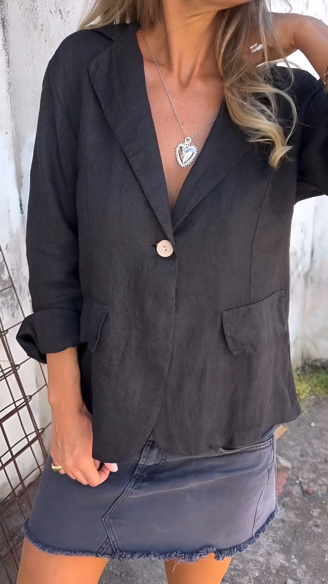 Elise | Lightweight Blazer with Retro Inspiration