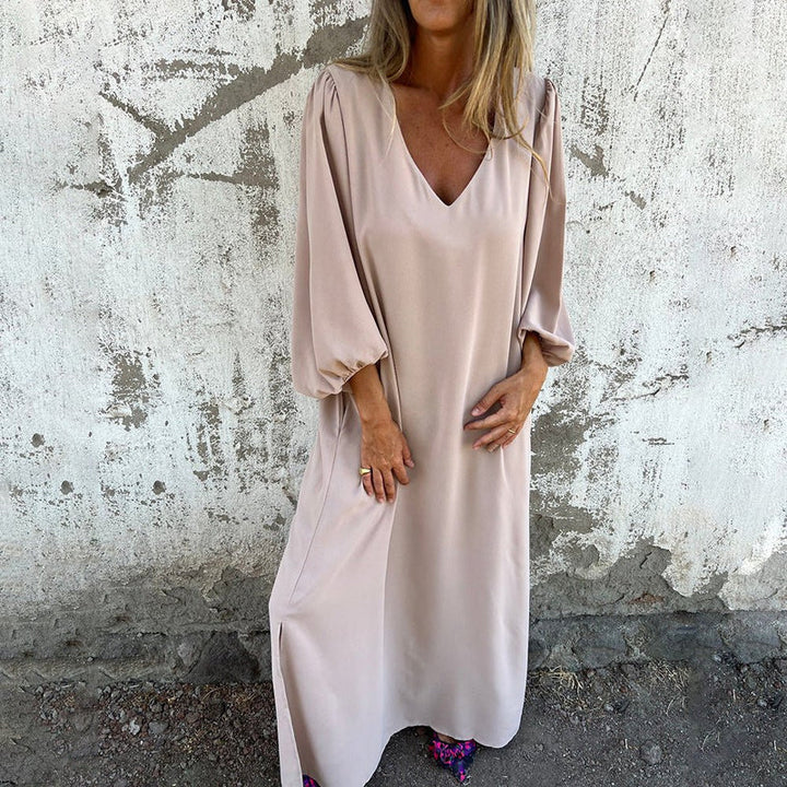 Ella | Long Boho Dress with Pockets
