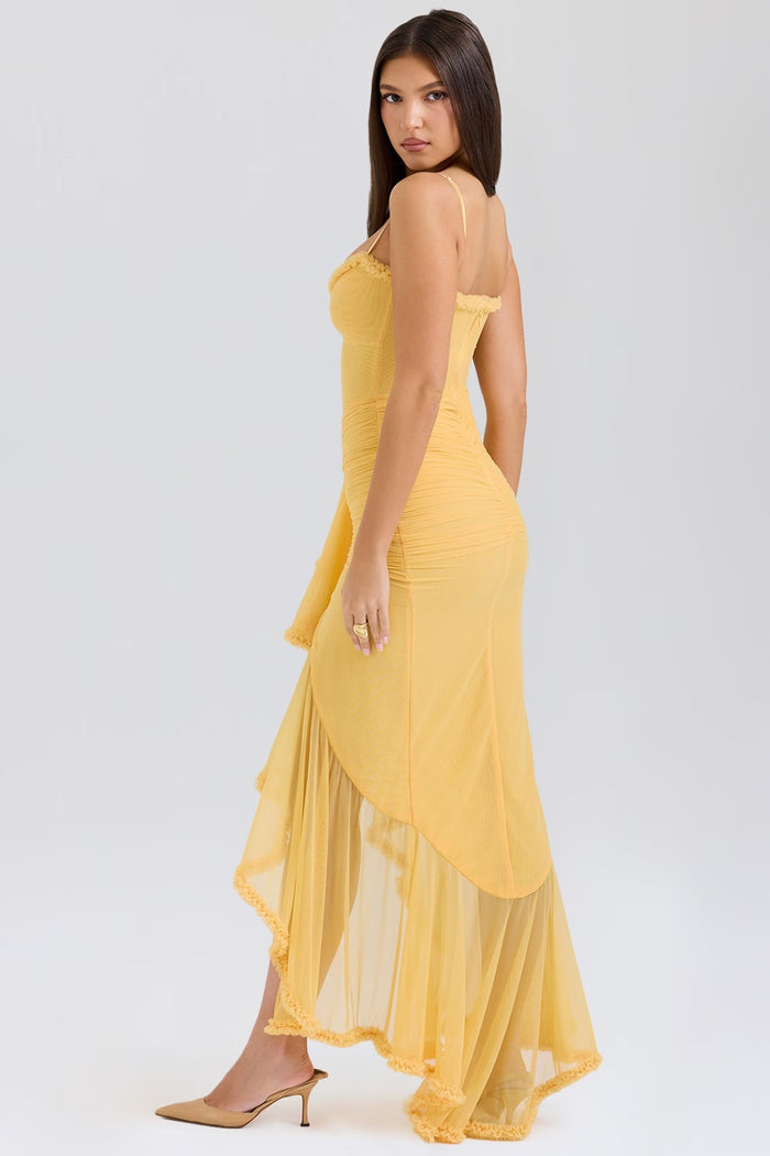 DELLA – DRESS WITH RUFFLES INSPIRED BY VINTAGE