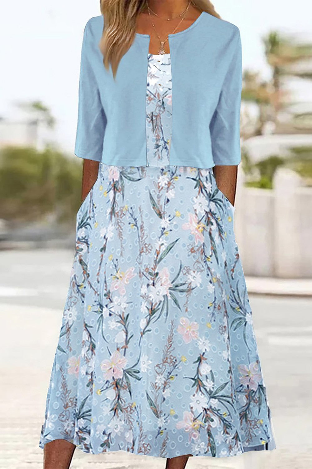 Ivy – Midi Floral Elegant Set