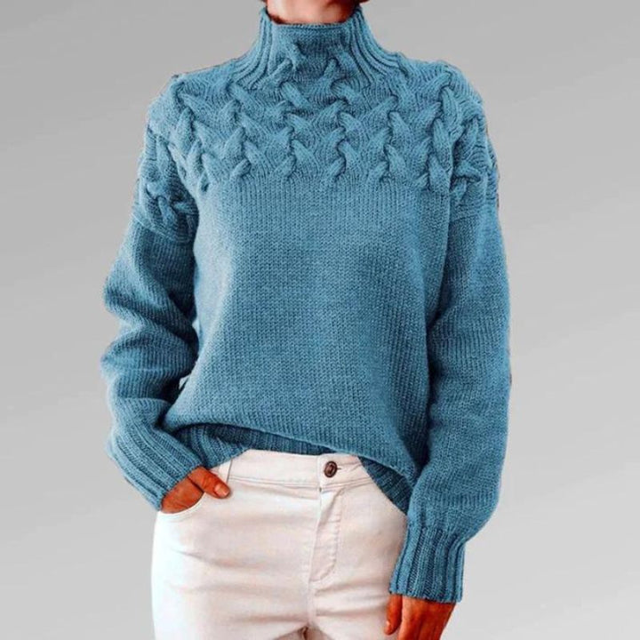 Ella - High Neck Sweater