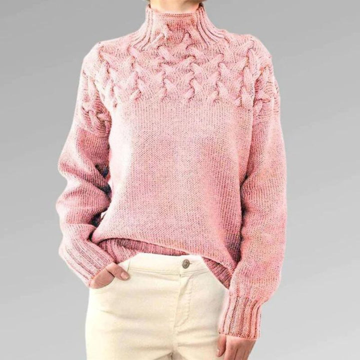 Ella - High Neck Sweater