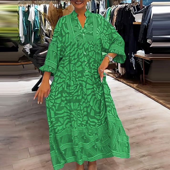 Eamon | Elegant and Vibrant Maxi Dress