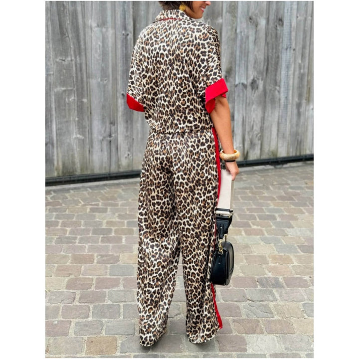 COLLINS – LUXURIOUS OUTFIT SET WITH PANTHER PRINT
